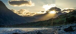 Sunset - The Neck - Lake Hawea - New Zealand