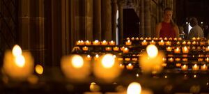 Strasburg Natre Dame Candles